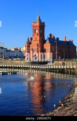 Pierhead Building, Cardiff Bay, Aufgenommen Im Januar 2024 Stockfoto