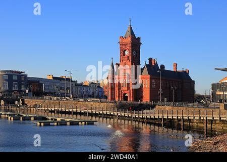 Pierhead Building, Cardiff Bay, Aufgenommen Im Januar 2024 Stockfoto