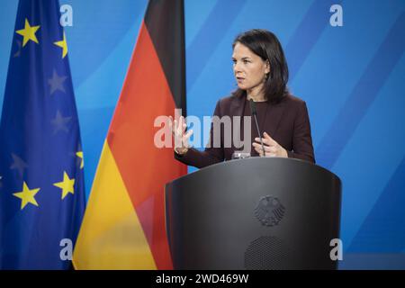 Bundesaussenministerin Annalena Baerbock, Buendnis90/die Gruenen, traf ...