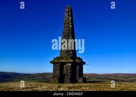 Stoodley Pike Monument. Stockfoto