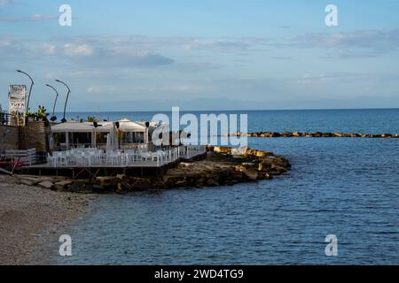 PAESAGGI DI APULIEN BISCEGLIE Stockfoto