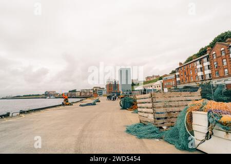 North Shields, North Tyneside, Großbritannien. 22 September 2023 Bell Street . Hochwertige Fotos Stockfoto