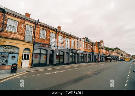 North Shields, North Tyneside, Großbritannien. 22 September 2023 Bell Street . Hochwertige Fotos Stockfoto