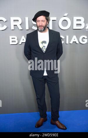 18. Januar 2024, Madrid, Spanien: Josean Bengoetxea nimmt â am 18. Januar 2024˜Cristobal Balenciagaâ€™ Premiere im Callao Cinema in Madrid, Spanien Teil (Foto: © Jack Abuin/ZUMA Press Wire) NUR ZUR REDAKTIONELLEN VERWENDUNG! Nicht für kommerzielle ZWECKE! Stockfoto