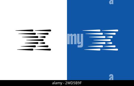 Schriftzug X Speed Logo-Symbol im Letterdesign Stock Vektor