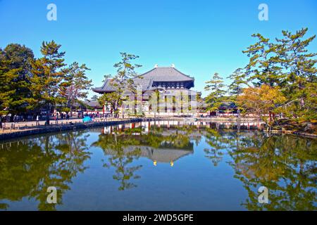 Todaiji-Tempel, UNESCO-Weltkulturerbe in Nara, Japan Stockfoto