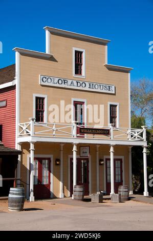 Colorado House, Old Town San Diego State Historic Park, San Diego, Kalifornien Stockfoto