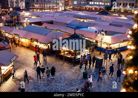 Nürnberger Weihnachtsmarkt, 28. November 2022 Stockfoto