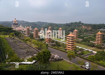 Für Guang Shan Buddha Museum, Tai Wan Stockfoto