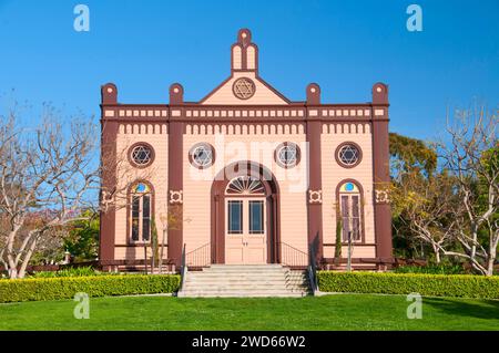 Bügel Beth Israel Synagoge, Heritage Park, San Diego, Kalifornien Stockfoto