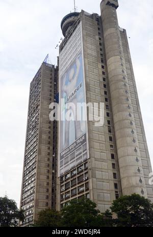 Der Turm des Westentors in Belgrad, Serbien. Stockfoto