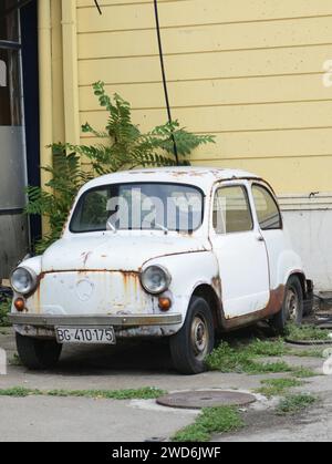 Ein jugoslawisches Auto von Zastava 750. Stockfoto