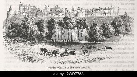 BOULTON UND WATT'S ARBEITEN 1798 BEI SOHO. - Bild aus The Popular History of England: An Illustrated History of Society and Government from the early period to OwnTimes by Charles KNIGHT - London. Bradbury und Evans. 1856-1862 Stockfoto