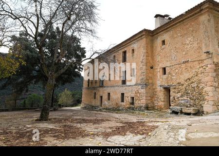 Das Kloster San Miguel de la Victoria in Priego, Cuenca, Spanien Stockfoto