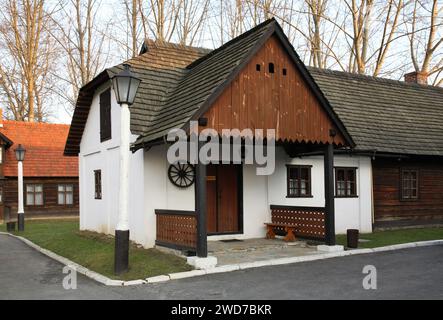 Hotel- und Restaurantkomplex Pastewnik in Przeworsk. Polen Stockfoto