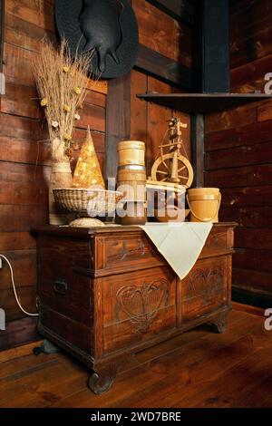 Hotel- und Restaurantkomplex Pastewnik in Przeworsk. Polen Stockfoto