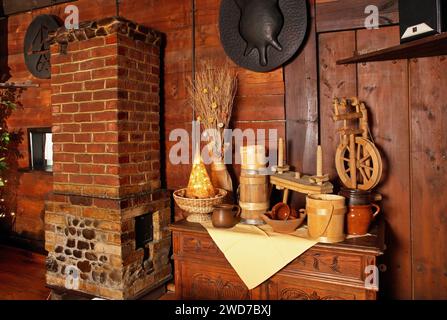 Hotel- und Restaurantkomplex Pastewnik in Przeworsk. Polen Stockfoto
