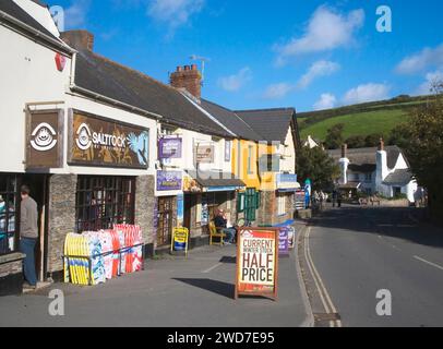 Die kleine Ferienstadt croyde an der Nordküste von Devon Stockfoto
