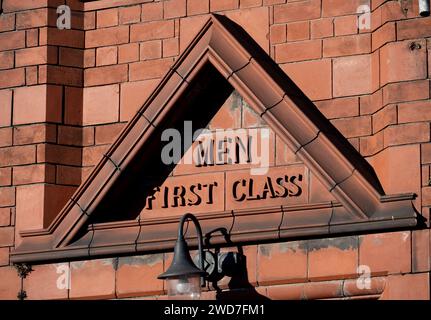 Green Lane Masjid Detail mit Herren First Class, Small Heath, Birmingham, UK Stockfoto