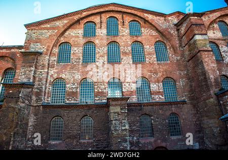 Hagia Irene mittelalterliche orthodoxe Kirche Gebäude 5. Jahrhundert, Istanbul Türkei. Stockfoto