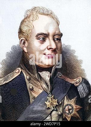 Wilhelm IV (1765-1837) König von Großbritannien ab 1830, dritter Sohn von Georg III., Onkel von Victoria, Mitglied der Hannoveraner Dynastie, Historisch, digital restaurierte Reproduktion von einer Vorlage aus dem 19. Jahrhundert, Datum nicht angegeben Stockfoto