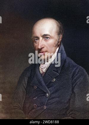 William Hyde Wollaston, 1766-1828. Britischer Wissenschaftler und Philosoph, Historisch, digital restaurierte Reproduktion von einer Vorlage aus dem 19. Jahrhundert, Datum nicht angegeben Stockfoto