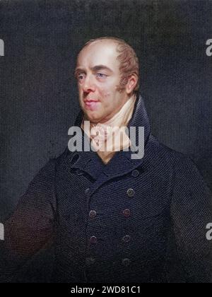 William-Wyndham Grenville, Baron Grenville, Lord Grenville. 1759-1834. Englischer Staatsmann und Politiker. Sohn von George Grenville, Premierminister, Historisch, Digital restaurierte Reproduktion von einer Vorlage aus dem 19. Jahrhundert, Datum nicht angegeben Stockfoto