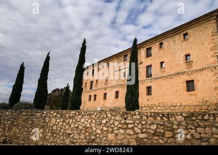 Das Kloster San Miguel de la Victoria in Priego, Cuenca, Spanien Stockfoto