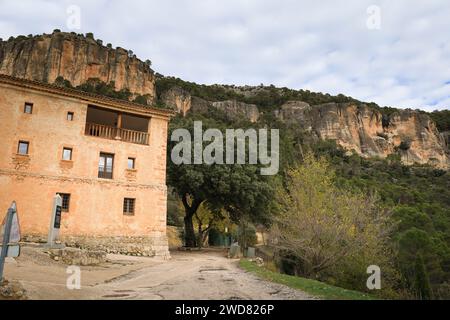 Das Kloster San Miguel de la Victoria in Priego, Cuenca, Spanien Stockfoto