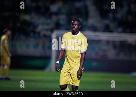 Elves Balde während der Liga Portugal 23/24 Spiel zwischen Portimonense SC und SC Farense im Estadio Municipal de Portimao, Portimao, Portugal. (Maciej Rogo Stockfoto