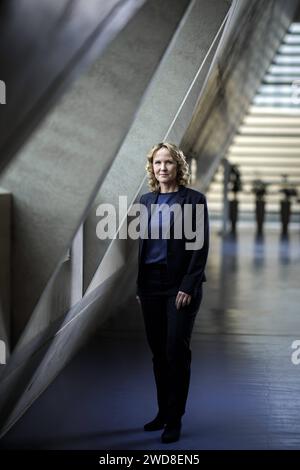 Steffi Lemke, Bundesministerin für Umwelt, Naturschutz, nukleare Sicherheit und Verbraucherschutz Buendnis 90/die Gruenen, posiert für ein Foto. Berlin, 11.01.2024. Berlin Deutschland *** Steffi Lemke, Bundesministerin für Umwelt, Naturschutz, Reaktorsicherheit und Verbraucherschutz Buendnis 90 die Gruenen, posiert für ein Foto Berlin, 11 01 2024 Berlin Deutschland Copyright: XJaninexSchmitzx Stockfoto