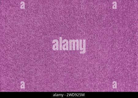 Texturhintergrund aus rosafarbenem Stoff. Polster mit Jacquard-Textur, boucle-Möbel, Textilmaterial, Design-Inneneinrichtung, Einrichtung. Ridge-Struktur Stockfoto