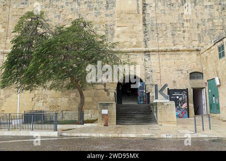 Spazju Kreattiv am Castille Place in Valletta Stockfoto