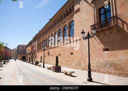 Altstadt von Soria, Kastilien und Leon, Spanien. Spanisches Wahrzeichen Stockfoto