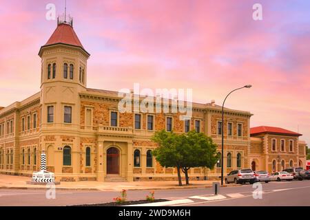 Historisches Zollhaus in Port Adelaide (Südaustralien) Stockfoto