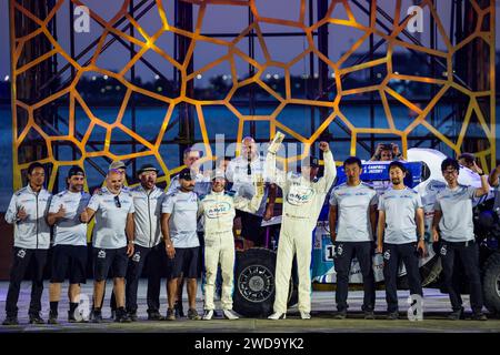 1020 HYSE, HYSE-X1, Dakar Future Mission 1000, während des Finalpodiums der Dakar 2024 am 19. Januar 2024 in Yanbu, Saudi Arabien Credit: Independent Photo Agency/Alamy Live News Stockfoto