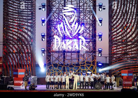 1020 HYSE, HYSE-X1, Dakar Future Mission 1000, während des Finalpodiums der Dakar 2024 am 19. Januar 2024 in Yanbu, Saudi Arabien Credit: Independent Photo Agency/Alamy Live News Stockfoto