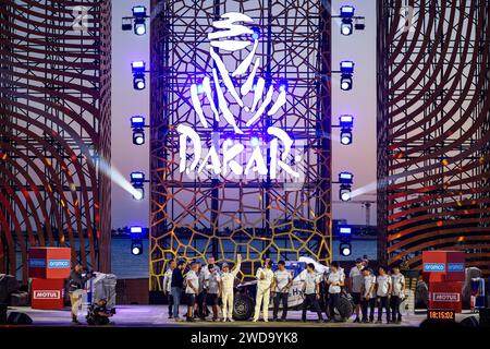 1020 HYSE, HYSE-X1, Dakar Future Mission 1000, während des Finalpodiums der Dakar 2024 am 19. Januar 2024 in Yanbu, Saudi Arabien Credit: Independent Photo Agency/Alamy Live News Stockfoto