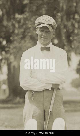 1919 Bobby Jones durch Ed Agnelly. Stockfoto