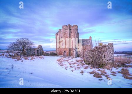 Inchdrewer Castle banff aberdeenshire schottland Stockfoto