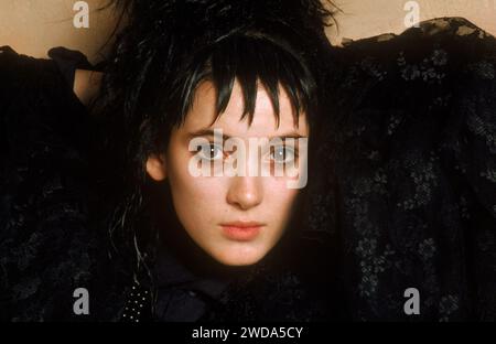 Winona Ryder, "Beetlejuice" (1988). Foto: Warner Bros. (Dateireferenz Nr. 34580-675THA) Stockfoto