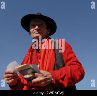 16. Februar 2007 – Rom, Italien: Città Universitaria 'La Sapienza', Oreste Scalzone © Andrea Sabbadini Stockfoto