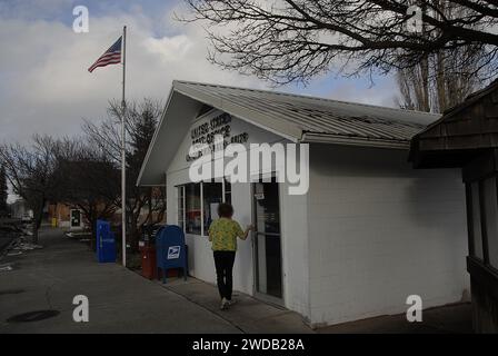 Uniontown/washington State /USA  16. Januar 2016 United States Post Office Uniontown Washington 99179 (Foto: Francis Joseph Dean/Deanpictures) Stockfoto