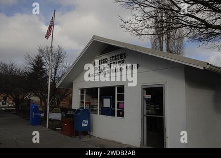 Uniontown/washington State /USA  16. Januar 2016 United States Post Office Uniontown Washington 99179 (Foto: Francis Joseph Dean/Deanpictures) Stockfoto