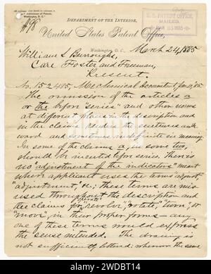 388116 - Rechenmaschine - William S. Burroughs - Stockfoto