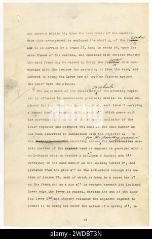 388116 - Rechenmaschine - William S. Burroughs - Stockfoto