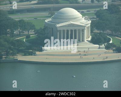 George Washington Memorial Parkway - Jefferson Memorial - Stockfoto