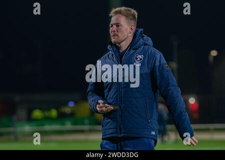 Galway, Irland. Januar 2024. Kieran Marmion von Bristol Bears während des Investec Champions Cup, Runde 4, Pool 1 Spiel zwischen Connacht Rugby und Bristol Bears im Dexcom Stadium in Galway, Irland am 19. Januar 2024 (Foto: Andrew SURMA/ Credit: SIPA USA/Alamy Live News Stockfoto