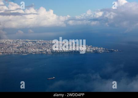 Luftaufnahme der Stadt Salvador salvador, bahia, brasilien - 16. dezember 2023: Luftaufnahme der Stadt Salvador in Bahia. SALVADOR BAHIA BRASILIEN Copyright: XJoaxSouzax 161223JOA4310047 Stockfoto