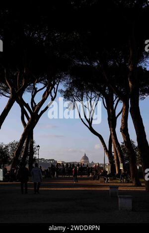 Giardino Degli Aranci. Rom, Italien Stockfoto